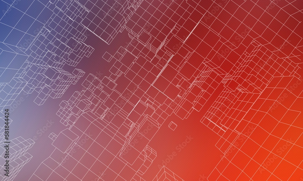Abstract futuristic background with geometric shapes Abstract futuristic background with geometric shapes