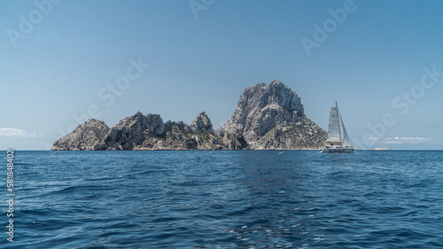 Mediterranean coastline Island