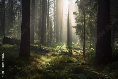 International Forests Day - created with Generative AI technology © Laurynas