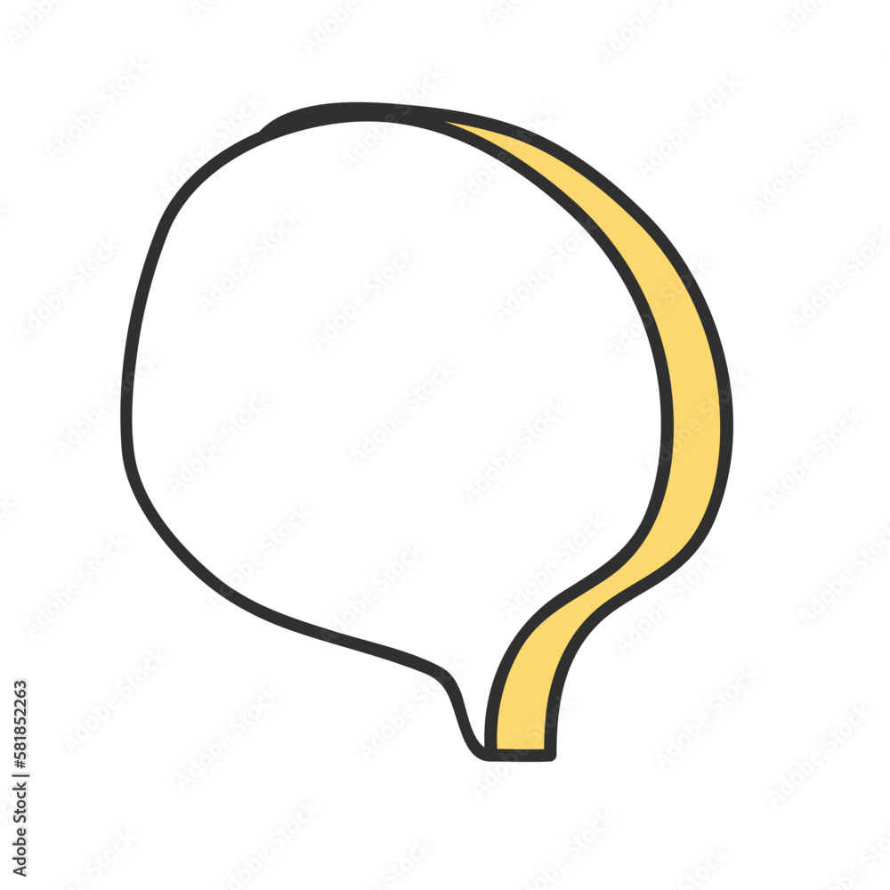 Bubble Chat Shape Bubble Chat Shape