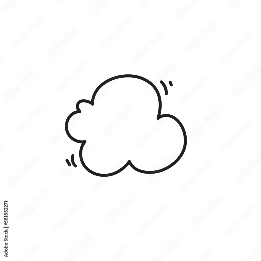 Bubble Chat Shape Bubble Chat Shape