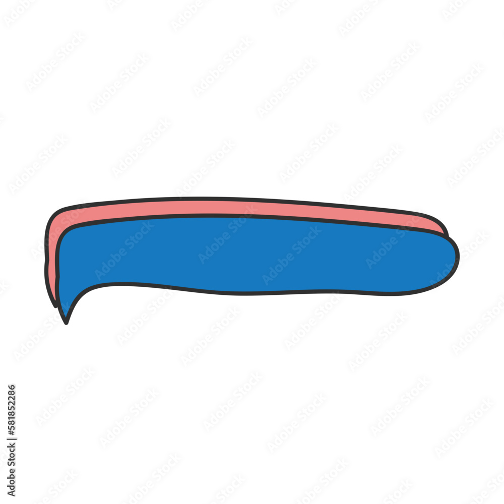Bubble Chat Shape Bubble Chat Shape