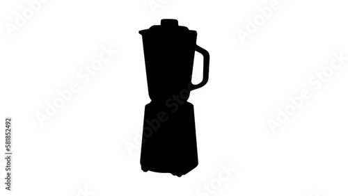 Blender silhouette