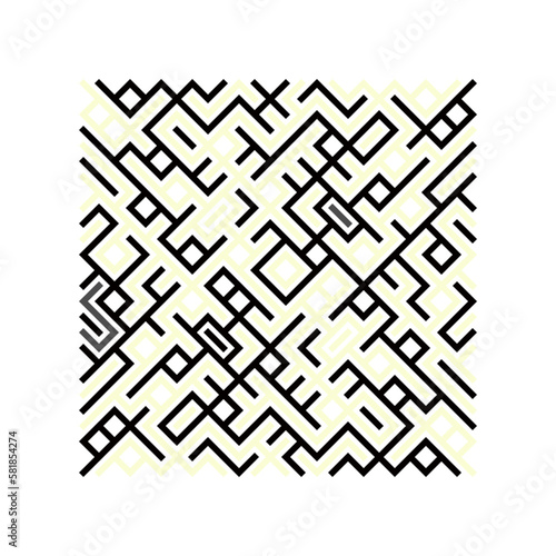 Asemic Glyph writing hieroglyph imitation abstract illustration
