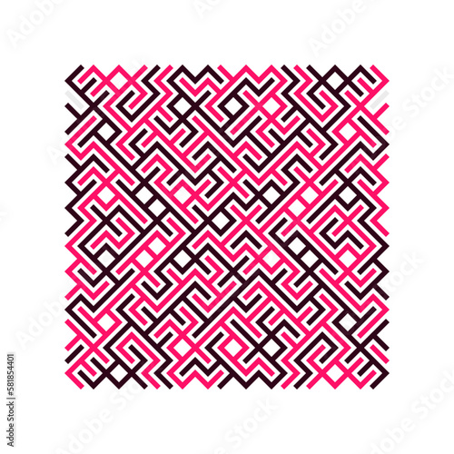 Asemic Glyph writing hieroglyph imitation abstract illustration