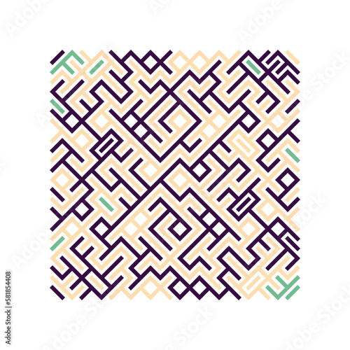 Asemic Glyph writing hieroglyph imitation abstract illustration