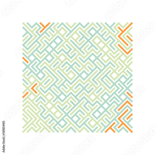Asemic Glyph writing hieroglyph imitation abstract illustration