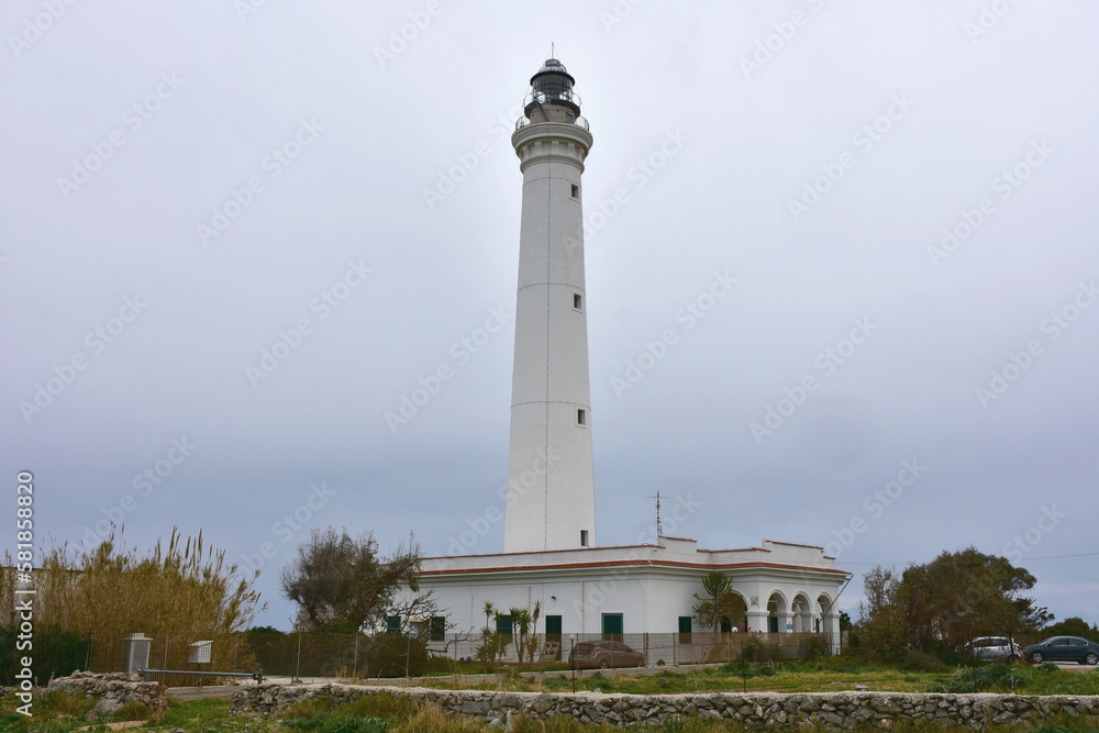 lighthouse San Vito Lo Capo in Sicily,Italy