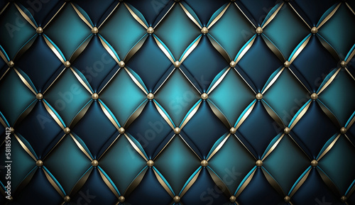 geometric teal pattern background ai generated
