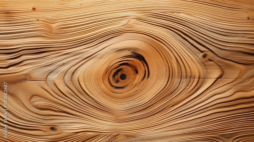 A light and natural pine wood texture with visible rings Generative AI A light and natural pine wood texture with visible rings Generative AI