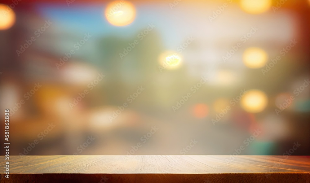 Attractive Table Top With Copy Space Generative AI Attractive Table Top With Copy Space Generative AI