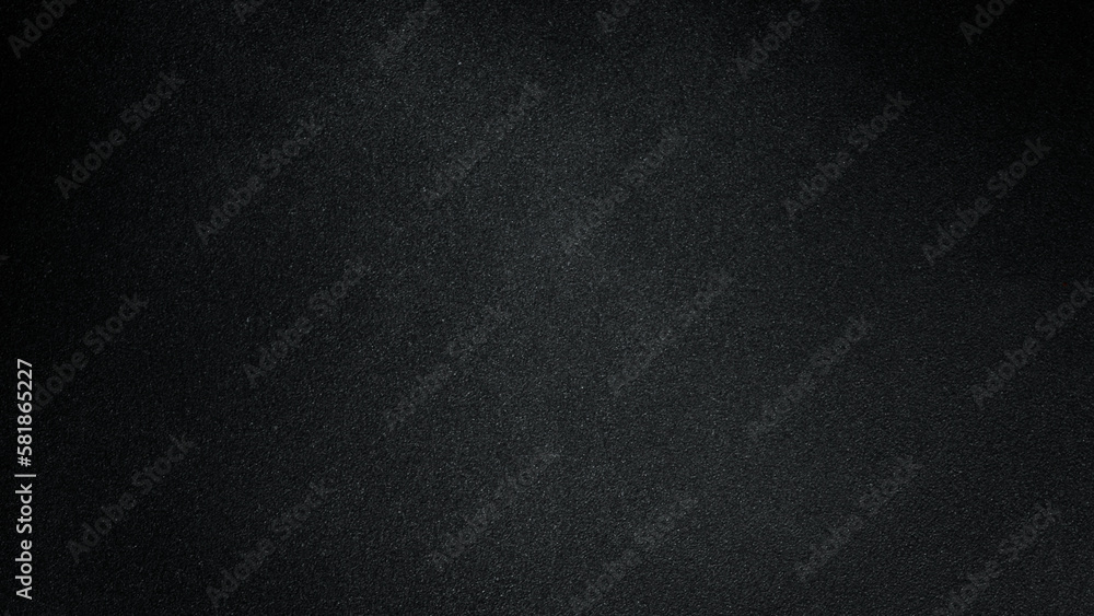 Black textured photo background with stone imitation. Free space for text. Top view.