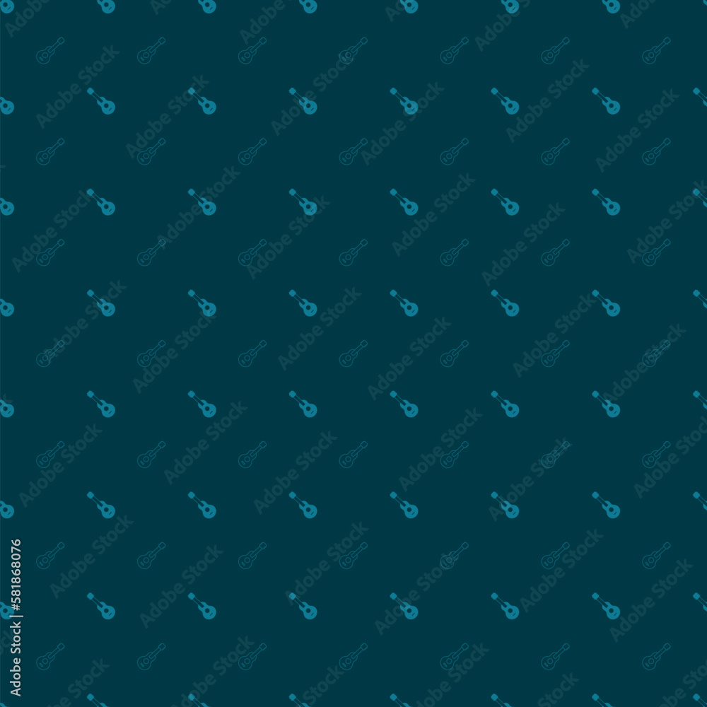 Guitar Seamless Pattern Background. Vector texture illustration. Guitar Seamless Pattern Background. Vector texture illustration.