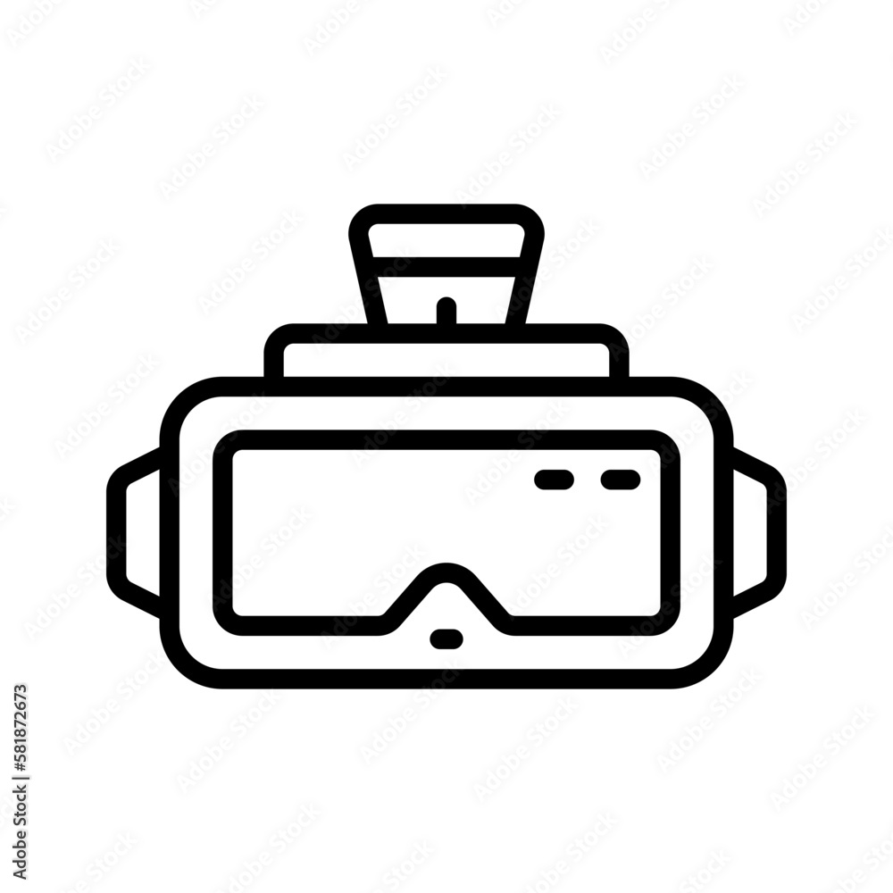 vr glasses icon for your website, mobile, presentation, and logo design. vr glasses icon for your website, mobile, presentation, and logo design.
