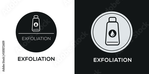 Creative (Exfoliation) Icon, Vector sign.