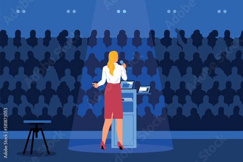 Conference Stage Flat
