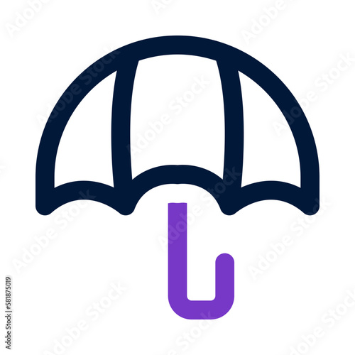 Wallpaper Mural umbrella icon for your website, mobile, presentation, and logo design. Torontodigital.ca