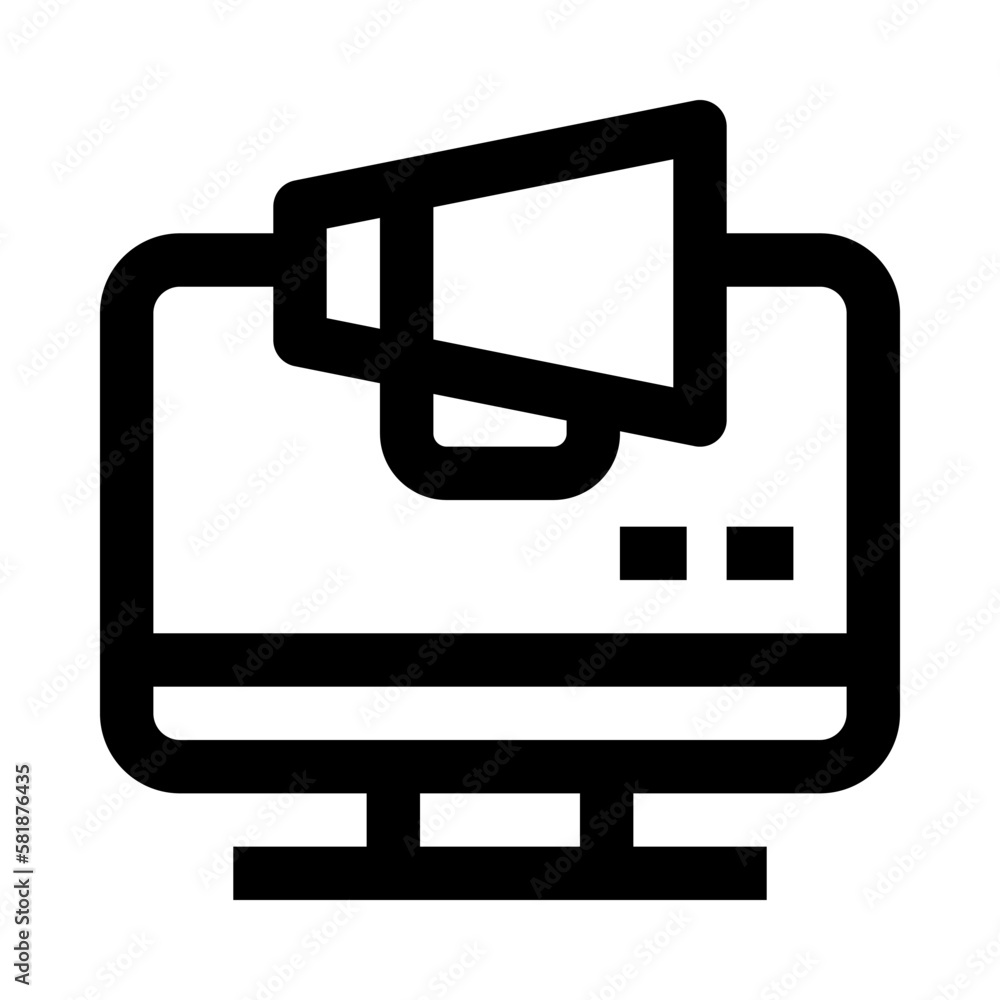 online marketing icon for your website, mobile, presentation, and logo design. online marketing icon for your website, mobile, presentation, and logo design.