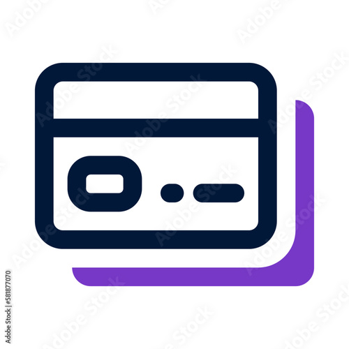 credit card icon for your website, mobile, presentation, and logo design.