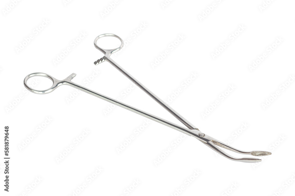 medical clamp, surgical clamp isolated from the lantern medical clamp, surgical clamp isolated from the lantern
