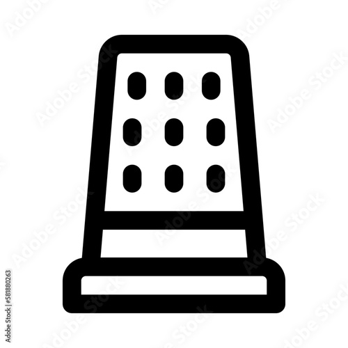thimble icon for your website, mobile, presentation, and logo design.