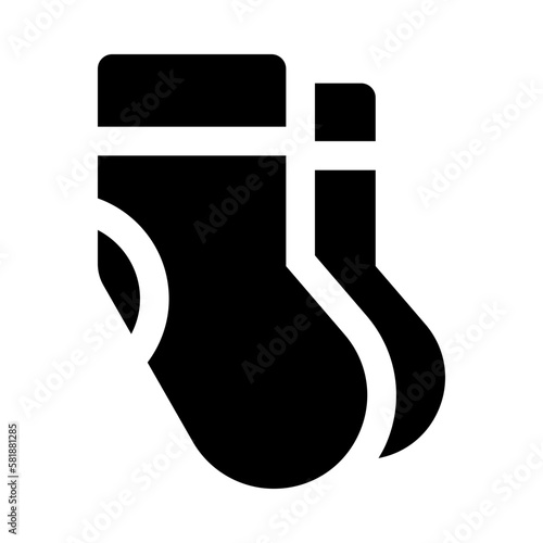 sock icon for your website, mobile, presentation, and logo design.