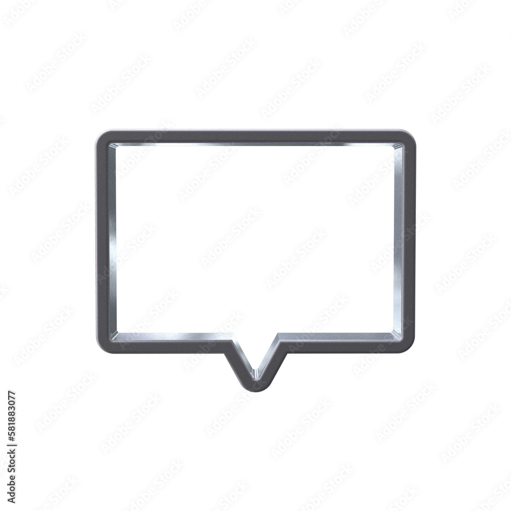 Realistic Frame 3D render with transparent background Realistic Frame 3D render with transparent background