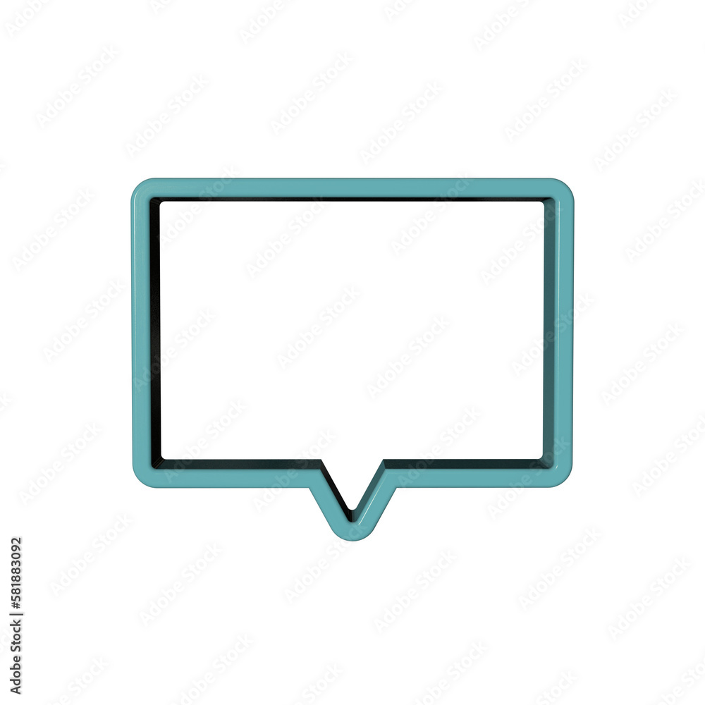 Realistic Frame 3D render with transparent background Realistic Frame 3D render with transparent background