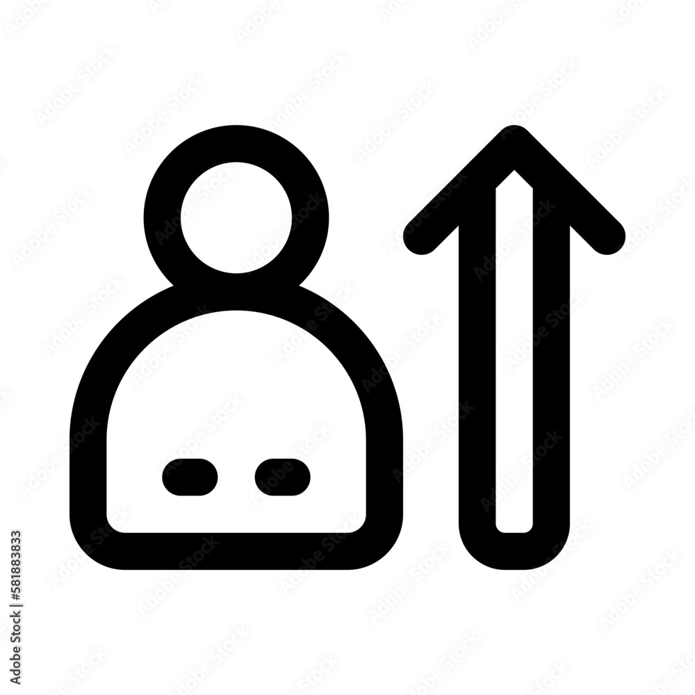 personal growth icon for your website, mobile, presentation, and logo design. personal growth icon for your website, mobile, presentation, and logo design.