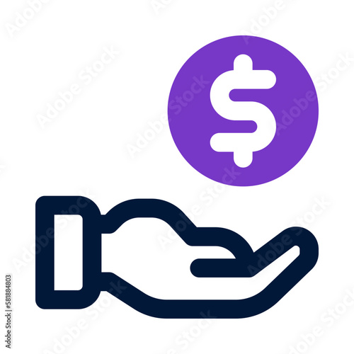 spend icon for your website, mobile, presentation, and logo design.