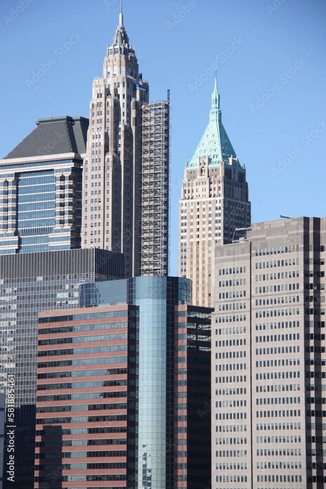 Downtown Manhattan à New York. USA Downtown Manhattan à New York. USA