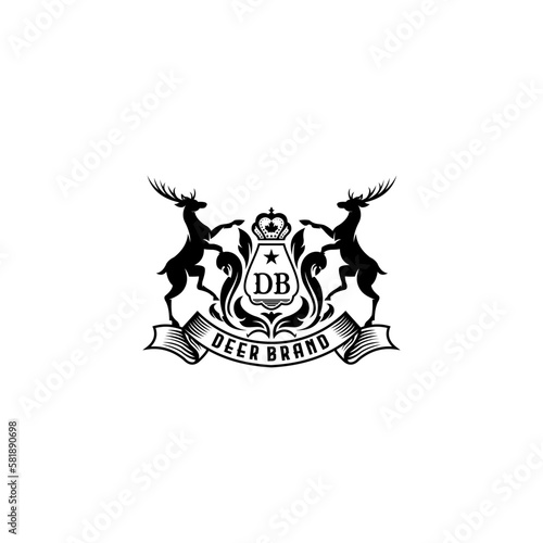 DEER CREST LOGO DESIGN