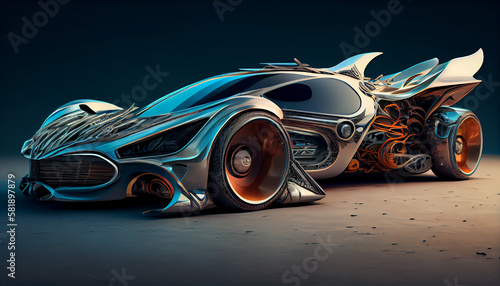 Modified Super car Ai generated image © TrendyImages