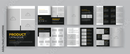12 pages business product catalogue template or product catalog  design