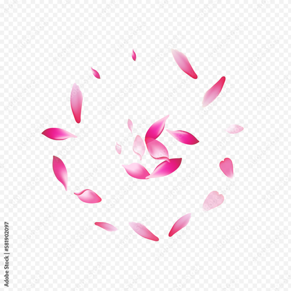 Purple Tree Vector Transparent Background. Floral Purple Tree Vector Transparent Background. Floral