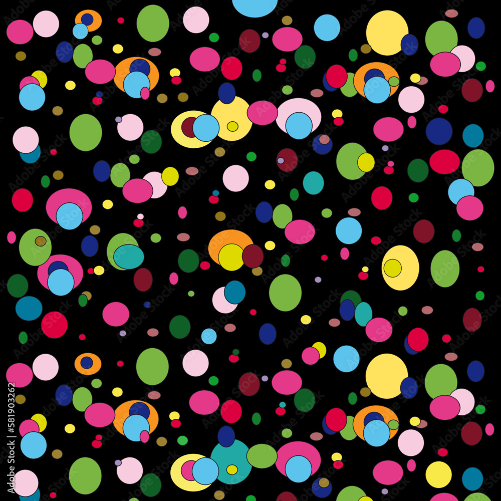 Fondo geométrico abstracto de colores variados. 