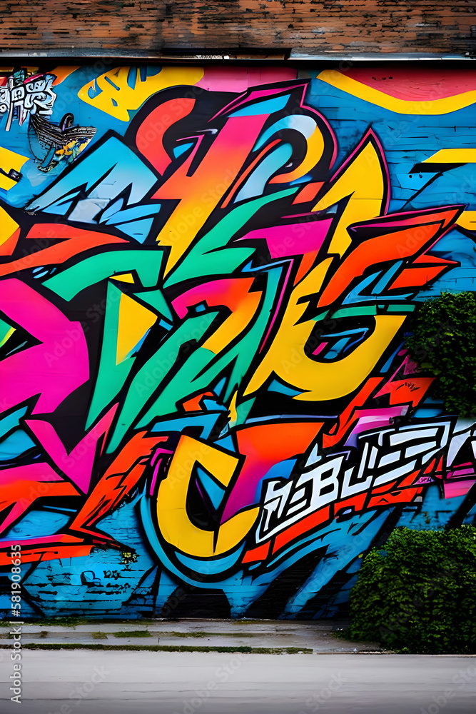 Obraz premium colors on the wall