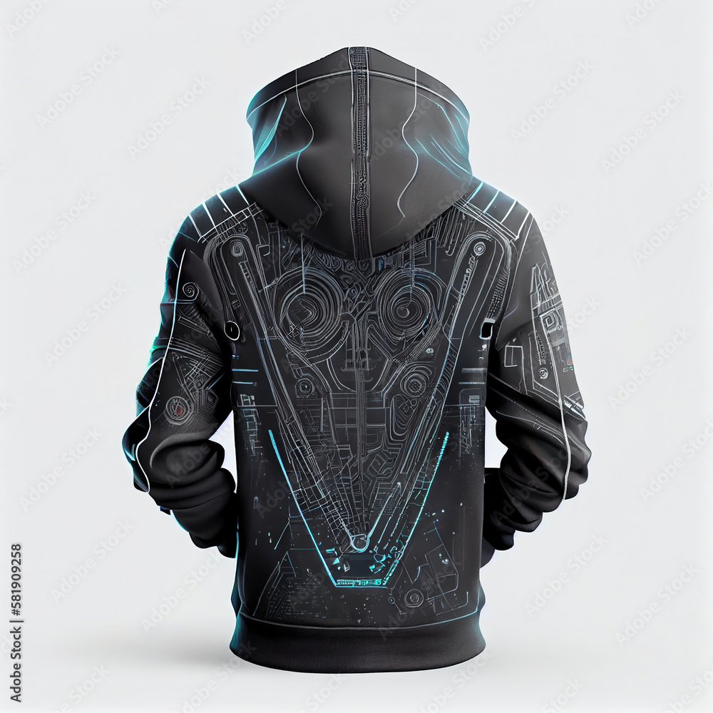Futuristic Hoodie Transforms Fashion A Backward Glance at the Next