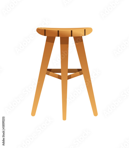 Stool Flat Icon