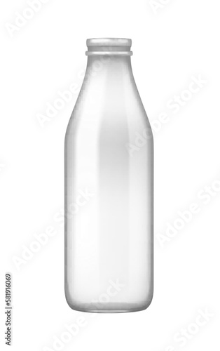 Realistic Bottle Illustration