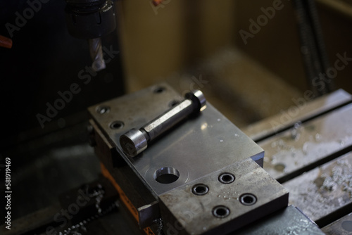 Measuring a hole after cutting on a machining center 