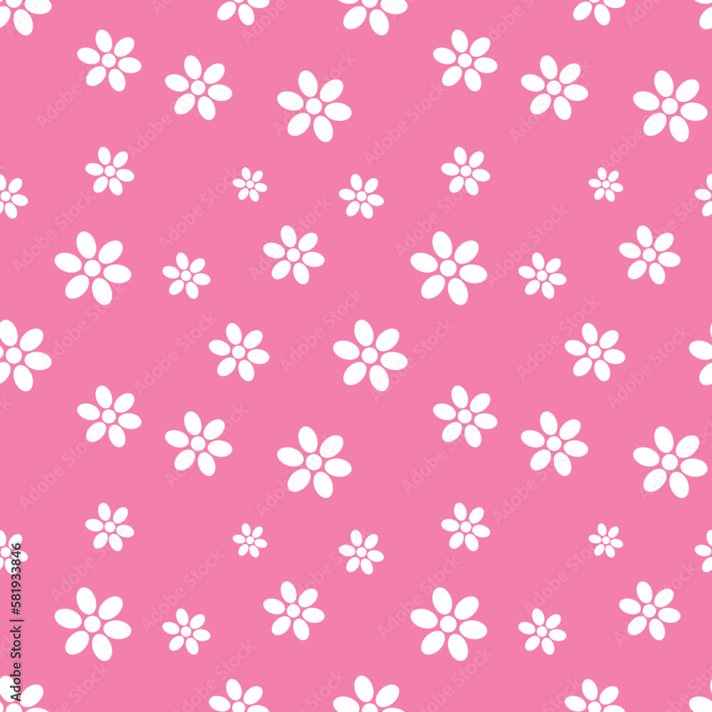 Floral seamless pattern with cute spring flowers for Easter, 8 March, Mother's day, for decoration, package design, box design, templates, cards, greeting cards, postcards, flyers, banners, textile. Floral seamless pattern with cute spring flowers for Easter, 8 March, Mother's day, for decoration, package design, box design, templates, cards, greeting cards, postcards, flyers, banners, textile.