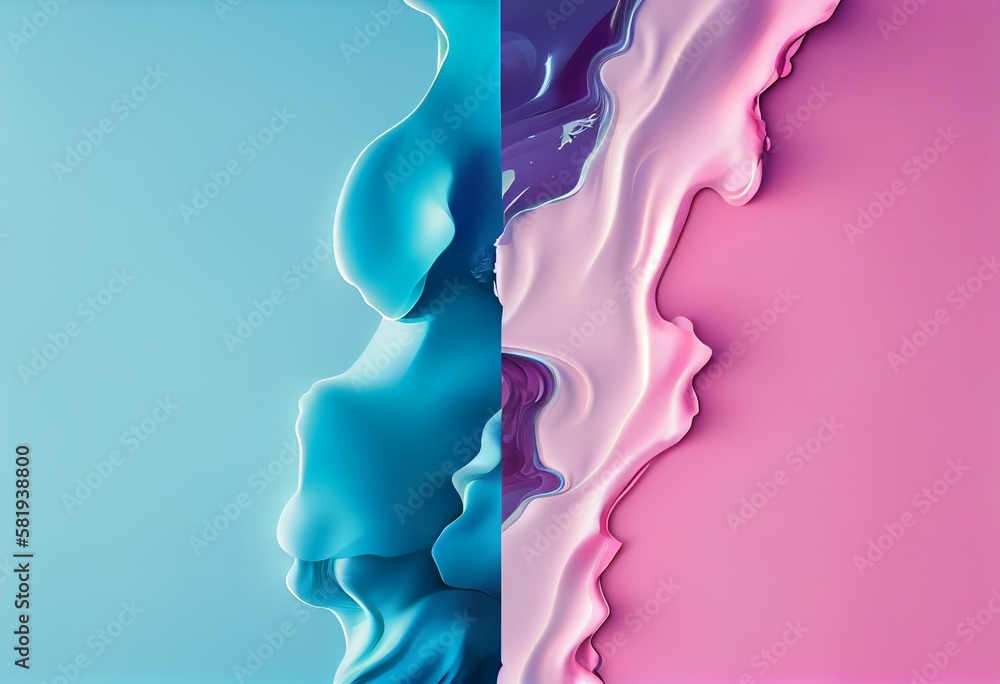background picture pink and blue colors Generative AI background picture pink and blue colors Generative AI