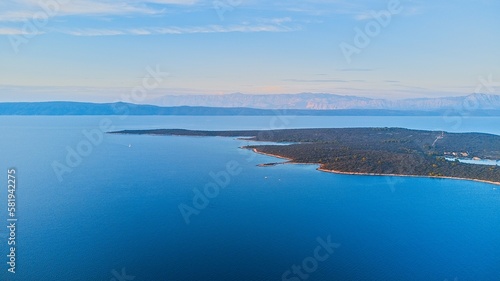 Loviste Croatia, Pljesac. Top view.