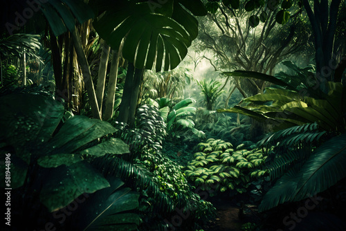 fern in the jungle generative ai