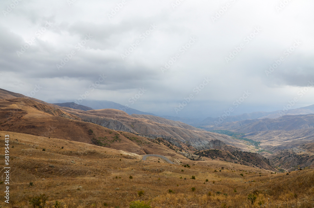 Vardenyats high mountain Pass (Selim Pass) is One of the most beautiful ways in Armenia