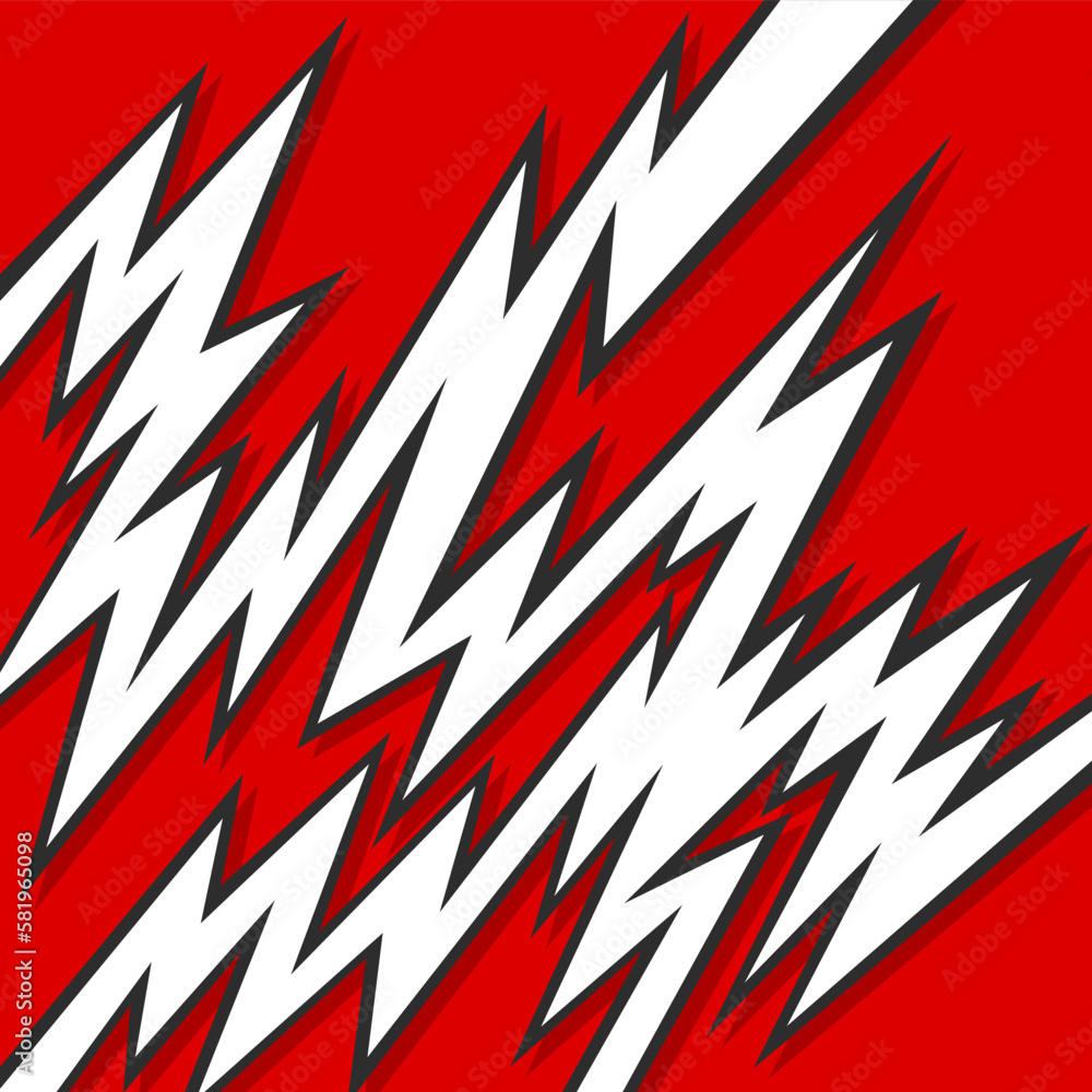 Abstract background with jagged spike pattern Abstract background with jagged spike pattern