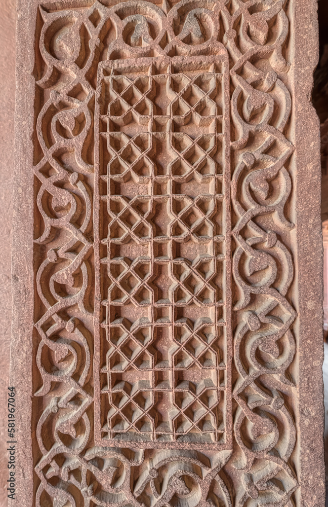 Φωτογραφία Room wall at the temple of Panch Mahal in Uttar Pradesh India