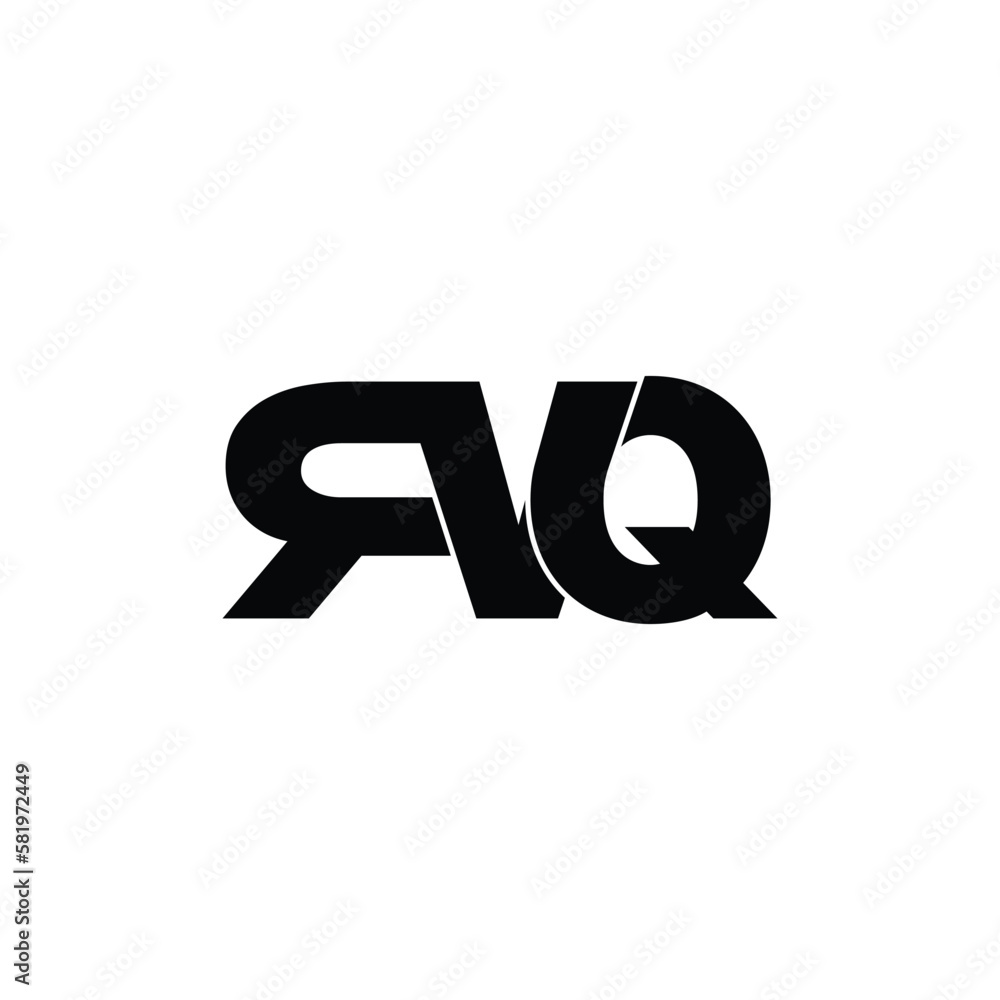 RVQ letter monogram logo design vector RVQ letter monogram logo design vector
