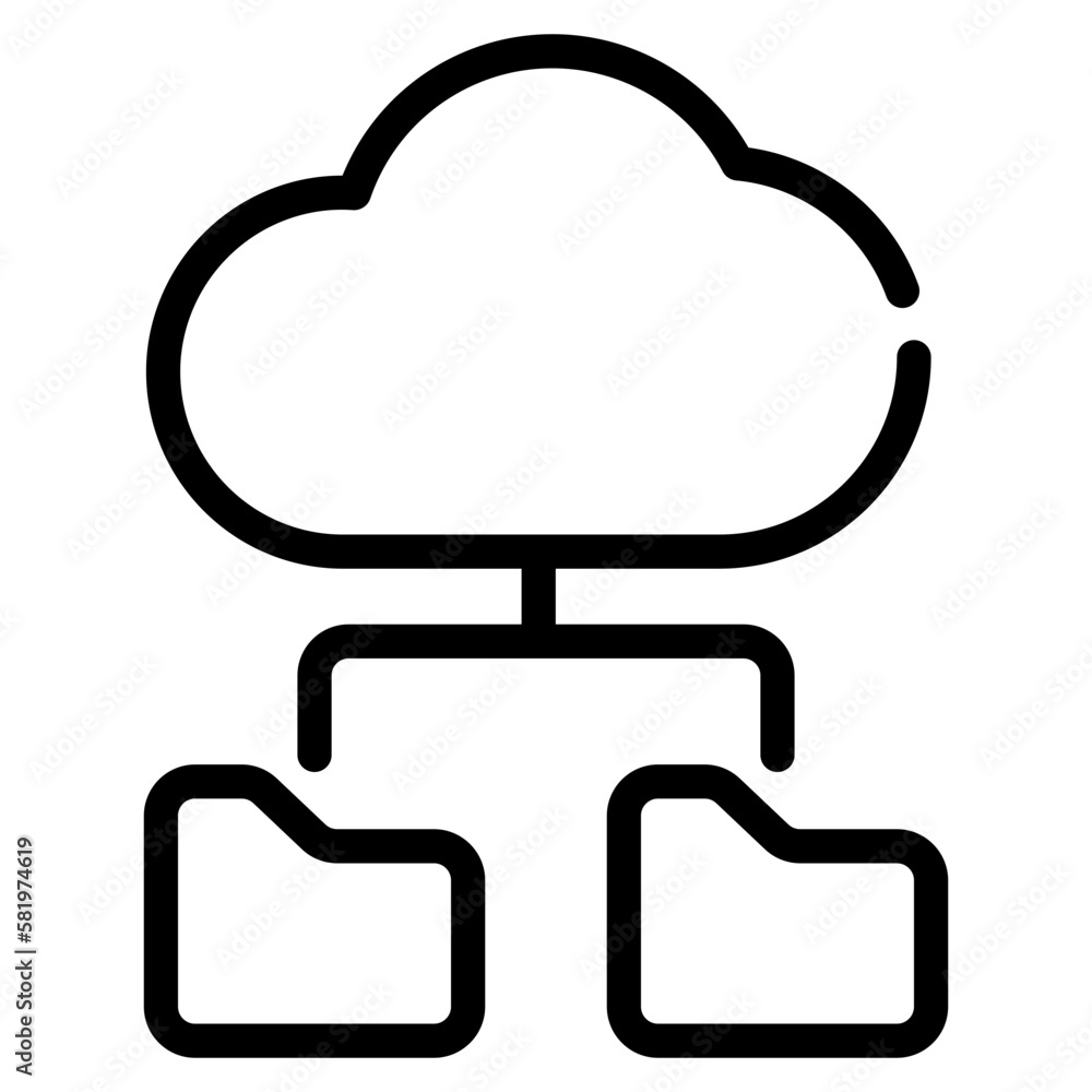 Cloud Computing Icon